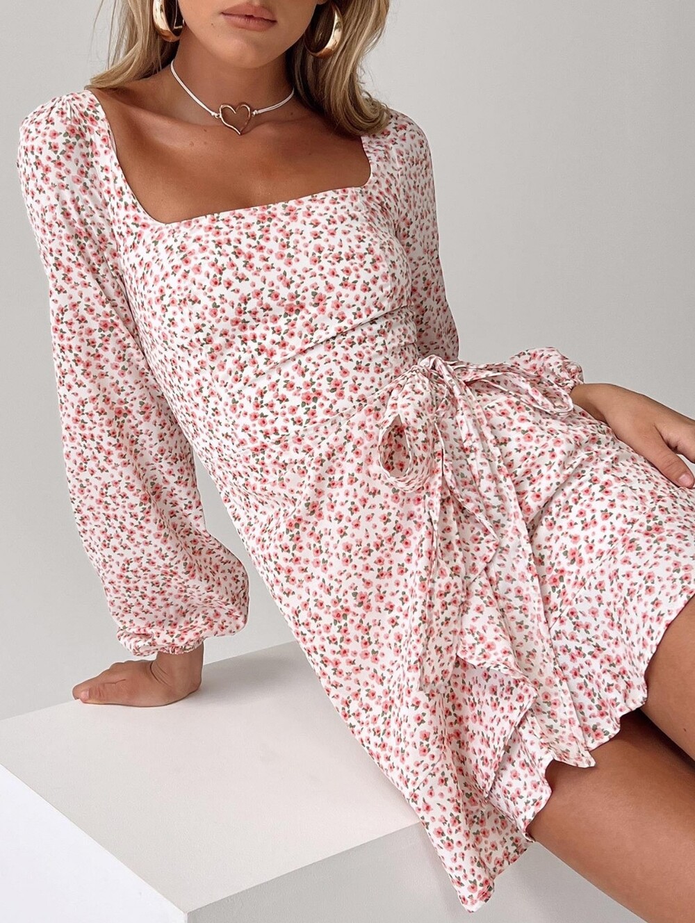 Princess Polly The Villa Mini Dress Floral